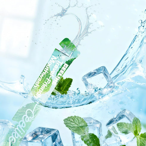 Packs Portable Mouthwash - ICY Burst Mint mouthwash Strips, Convenient Travel Size, Alcohol-Free, Keep Fresh Anytime