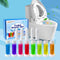 8Pcs Flower Stamp Toilet Gels, Toilet Stain Removal Cleaning Air Freshener, Toilet Scent Fresheners