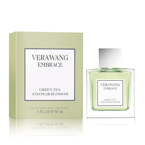 Vera Wang Embrace Eau de Toilette Spray for Women, Green Tea & Pear Blossom, 1 Fl Oz