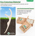 LILY & EDITH Biodegradable Dental Floss Picks - 300 Counts, Fluoride-Free, Plant Based, Zero Waste Package