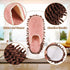 Jecery 2 Pair Microfiber Slippers, Washable Floor Cleaning Chenille Mop Slippers, Household Cleaning Tools