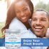 Peppermint Mouthwash Tablets - Chewable Travel Size Mouthwash for Fresh Breath, Fluoride Free, Alcohol Free (90 Tablets)