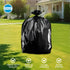 Uieogio 45-50 50 Count 39x46 Inches,100 cm 120 cm Gallon Heavy Duty Trash Bags with Extra Thick, Leak-Proof Contractor