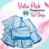 Clinical Guard 50 Pregnancy Test Strips - Sensitive & Accurate Measurement, Easy Home Tests