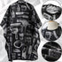 Professional Waterproof Hair Styling Cape - Haircutting Salon Cape Gown with Snap Closure