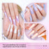 Pearl Gel Nail Polish - 12 Colors Shimmer Mermaid Nail Gel Polish, Soak Off UV Gel for Nail Art DIY at Home