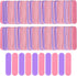 Mini Nail File Bulk 300Pcs (180/240 Grit), Disposable Double Sided Emery Boards for Home or Professional Manicure Tools