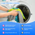 FIXSMITH Microfiber Cleaning Cloth - Pack of 12, 12 x 16 in, Highly Absorbent, Lint-Free Cleaning Rags for Home