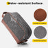 Vorspack Travel Toiletry Bag - Canvas Toiletry Bag for Men, Water Resistant Dopp Kit for Bathroom Accessories, Grey