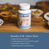 Immune (120 300 Eclectic Herb - St. John's Wort Capsules | Nervous System & Support | Promotes a Positive Mood | Vegan