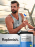 Horbaeach Electrolytes Powder, 16 oz, 130 Servings, Vegetarian, Keto-Friendly, Lemon Flavor