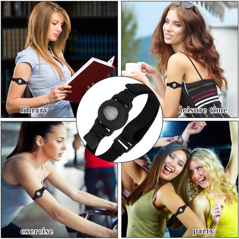 Arm Band for Dexcom G7, Adjustable 8-18" Armband for CGM Continuous Glucose Monitor System Transmitter Protection