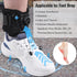 PRFCTLIFE AFO Foot Drop Brace with Upgraded Dial for Adjustable Dorsiflexion, Drop Foot Brace for Walking with Shoes.