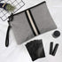 HOMEAL Smell Proof Bag Kit - Smell Proof Pouch with Lock, Stash Box, Odor Proof Containers for Travel and Home (Grey)
