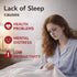RUIYUE Under Pillow Bone Conduction Speaker for Sleeping, Bluetooth Sleep Headphones with White Noise & Timer, Private