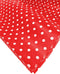 Flexicore Packaging Red Polka Dot Print Gift Wrap Tissue Paper - Size: 15 Inch X 20 Inch, Count: 10 Sheets
