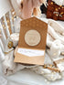 Joli Coon Pregnancy announcement wooden card - You're going to be an uncle with pocketfold envelope and seal sticker