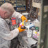 1st Choice 6 mil Nitrile Gloves, Disposable Mechanic Gloves Latex Free with Raised Diamond Texture
