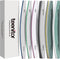 Teenitor Nail File Buffer Set, Nail Files to Shape, Smooth, and Shine Nails, Half-Moon
