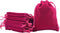 Sansam 25pcs Rose Drawstrings Velvet Gift Bags, Velvet Jewelry Pouches for Wedding Favors, Candy Bags, Party Favors