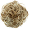 PRETTYSHOP XL Hairpiece Scrunchy Updo Bridal Hairstyles - Voluminous Curly Messy Bun, Blond Mix G7E