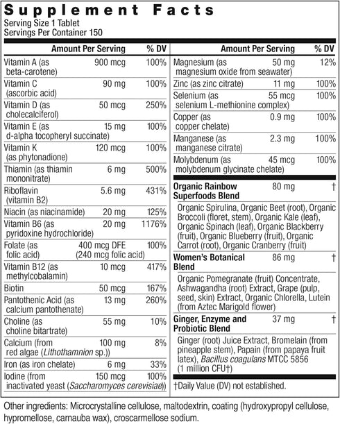 Renew Life Women's Probiotic Capsules, Supports Vaginal, Urinary, Digestive and Immune Health, L. Rhamnosus GG, Dairy, Soy and gluten-free, 25 Billion CFU, 50 Count
