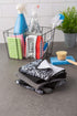 DII Cleaning Collection Multi-Purpose Microfiber Dishcloth Set, Black Damask