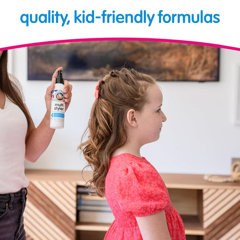 SoCozy Multi Styler, Kids Styling Hair Spray, Safe for Everyday Use, 5.2 Fl Oz, Gentle Formula