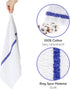 Nabob Wipers Kitchen Bar Mop Terry Towels 12 Pack - 100% Cotton, Size 14x17, Super Absorbent for Home, Kitchen, Bathroom