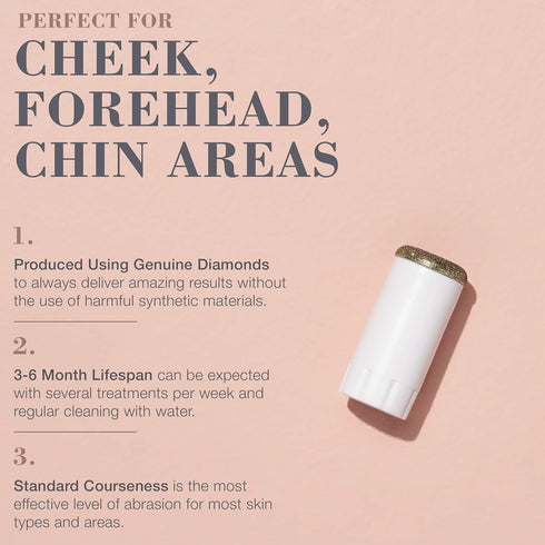 Trophy Skin Standard Diamond Tip - Compatible with Trophy Skin Microdermabrasion Machine, Home Spa Kit Accessory