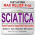 Sciatica Nerve Cream - Maximum Strength Comfort Cream for Feet, Hands, Legs, Back - 4 Oz