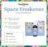 Space Freshener Starter Kit, Lemongrass Essential Oil Car & Air Fresheners, Natural Odor Eliminator Spray
