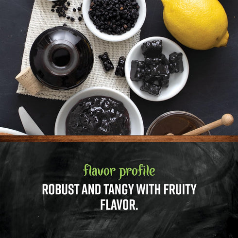 Immune 16 (Pack 1) Frontier Co-op Dried Elderberries, European Whole - Non-GMO Elderberry Dried Fruit for Powder, Tea