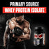 JNX SPORTS The Curse! Ultra Premium Whey Protein Powder Double Chocolate, 2lb, 25g Protein Per Serve, Whey Isolate