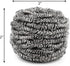 12 Pack Stainless Steel Scourers by Scrub It, Steel Wool Scrubber Pad for Dishes, Pots, Pans, Ovens, Kitchen Cleaning