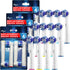 Replacement Toothbrush Heads Compatible with Oral B Braun, Pack of 12, Professional Electric Toothbrush Heads