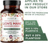 Plant.O Premium Lion's Mane Supplement, All Natural Nootropics Brain Supplement, 90 Caps