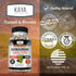 Kaya Naturals Organic Ashwagandha Root with Black Pepper - Maximum Strength 1300 mg Adaptogen Supplement