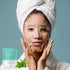 Herb Garden Sheet Mask (5pc), Lavender, Rosemary, Jasmine, Chamomile, Peppermint, Anti-Aging.