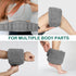 Microwavable Heating Pad for Neck and Shoulders - 33 * 6" Extra Long Weighted Moist Heat Pack for Pain Relief