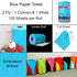 Renova 2 Ply Double Faced Paper Kitchen Towel, Blue, Red Label