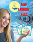Skywin Travel Laundry Detergent 10 ml - 8 Pack, Effective Travel Detergent Packets for Sink Washing, Lightweight