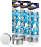 MEDca 1.5V Alkaline Batteries - LR44 AG13 357 303 SR44 Button Coin Cell for Hearing Aids, Toys, Remotes, 30 PCS