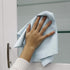 Microfiber Glass Cleaning Cloths – Streak-Free, Lint-Free Towels for Windows, Screens, Mirrors, Windshields, 12-Pack,