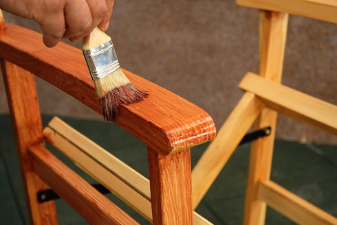 GRANOTONE Double Boiled Linseed Oil | Effective Waterproof Furniture Polish Oil, 1 Ltr for Wood Finishing