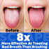 Stainless Steel Tongue Scraper for Adults & Kids, 2 Pack with Travel Case for Oral Care