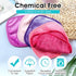 5PCS Makeup Remover Cloths, Microfiber Reusable Makeup Washcloths Make Up Face Cleansing Towels Eye Skincare Remove Cosmetic Rags Remover Pads for All Skin Types(A-Color)