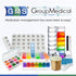 GMS Syringe Case - Holds New, Prefilled & Used Syringes with Needles, Small & Discreet Sharps Container, 2 Pack - Clear