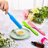 Mudder 3-Piece Non-Stick Wax Spatulas, Silicone Spatula Waxing Applicator for Home Salon Use (Pink, Blue, Green)