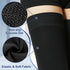 Beister 1 Pair Medical Compression Stockings, Open Toe Thigh High, 20-30 mmHg Support for Varicose Veins, Edema